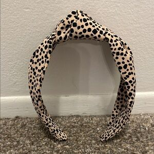 Leopard Knot Headband
